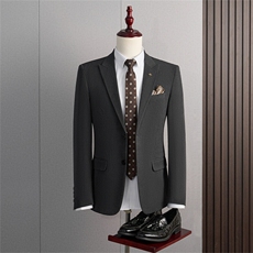 春季韩版西服男修身休闲英伦职业装小西装纯色外套新郎结婚礼服潮，男装西服，星座505-2（原电商A260-1)