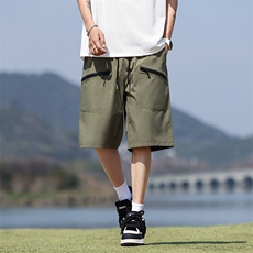 伞兵工装短裤男夏季薄款美式休闲宽松五分裤速干Q29119-特P25，男装牛仔裤，星座610（原A335）