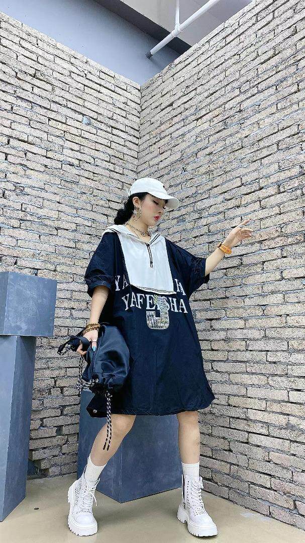 潮牌重工连衣裙，，女装连衣裙，娅菲裳