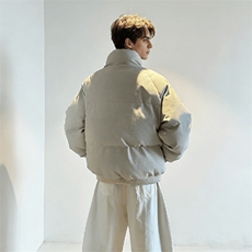 直播现货原版高品质冬季美式帆布皮棉服立体纹理加厚棉衣外套，男装棉衣，电商A486
