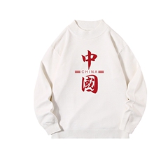 控68半高领毛衣男士大码针织衫男毛线衣男M18198-P45加绒款-P65，男装针织衫/毛衣，电商A040
