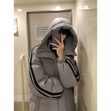 90%绒羽绒服D5580-TP235328多色休闲宽松长款连帽保暖外套，男装羽绒服，电商A102