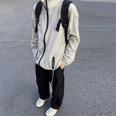 薄款防晒衣男女夏季2023新款防紫外线透气防晒冲锋衣外套F025-P40，男装夹克，星座308B-2