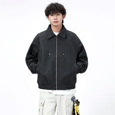 得物二开简约经典高级休闲百搭潮夹克外套男2025秋季JK1243-P90，男装夹克，星座1103-3
