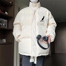 气质2025秋冬新款棉服男女同款保暖宽松外套oversize棉衣潮面包服，男装棉衣，星座1210-1