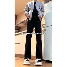 cleanfit毛边微喇叭牛仔裤男裤子-盗图自重-MKZA66-P55，男装牛仔裤，星座1007（原301D）
