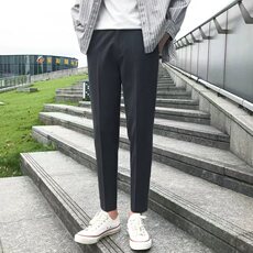 长裤深灰色