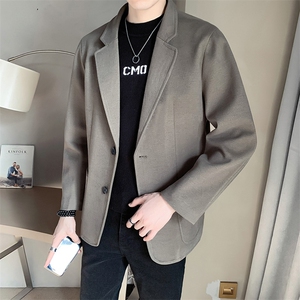 店主风~休闲呢子西装外套  F850/P125图片