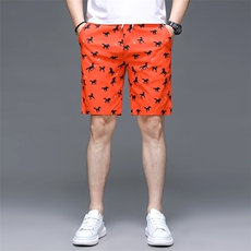 C233503钱塘2020-2夏季新款男士印花休闲裤时尚潮流短裤P49，男装休闲裤，钱塘207-2