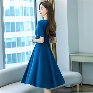 高级感雪纺连衣裙女2025年新款夏天小个子修身气质显瘦中长款裙子图片
