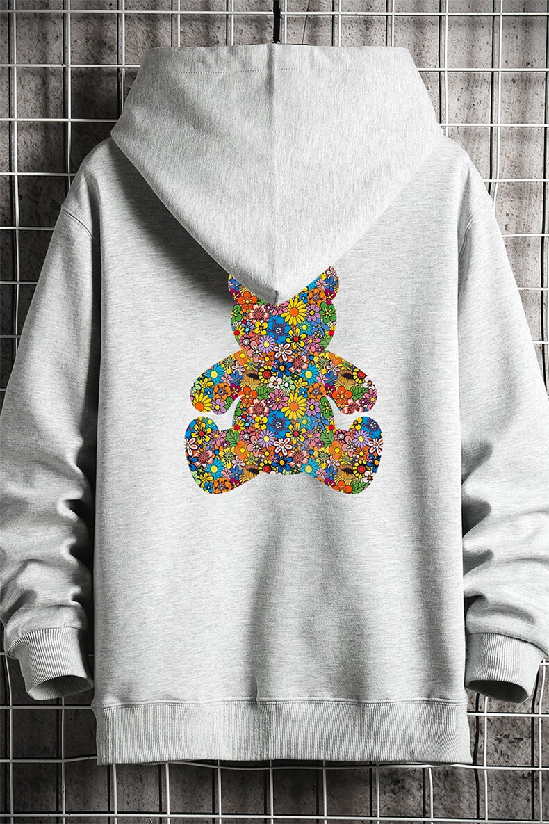 KS21222-P38连帽开衫卫衣男运动外套大码班服网格,男装卫衣,电商A040A