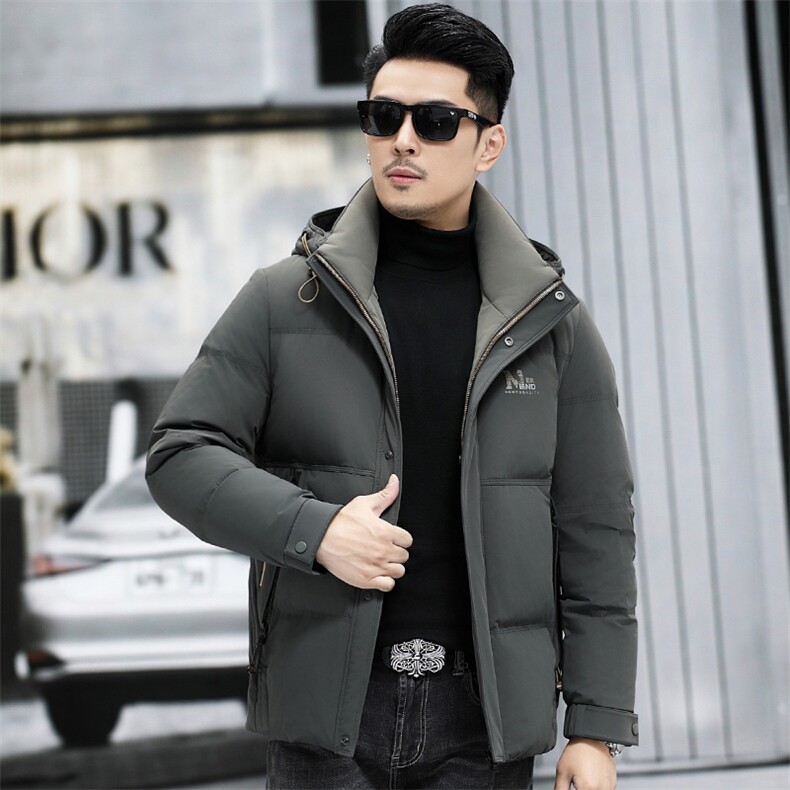 B666钱塘2020-3商务休闲冬季厚款百搭新款中年男士羽绒服P295,男装羽绒服,钱塘207-3
