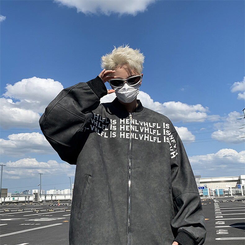 F433P75新款秋装男生休闲夹克外套时尚宽松休闲,男装夹克,星座512-6