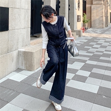 牛仔套装两件套2C205-701-P185-K268，女装套装/套裙，2C205