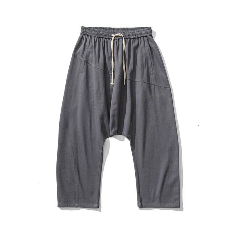 秋装大码日系工装拼接哈伦裤港风男女个性休闲裤潮K278/P60,男装工装外套,钱塘713