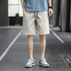 夏季新款短裤男宽松潮流港风百搭休闲五分裤运动短裤325-P20控48，男装休闲裤，星座717