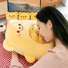 云酷毛绒玩具 零食袋抱枕系列（有版权）