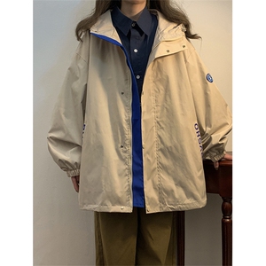 XZ102B-1春秋季宽松/连帽休闲外套潮夹克JK2305-P75图片