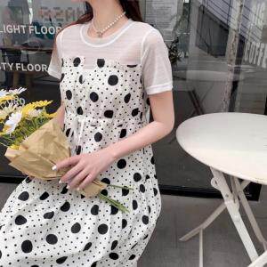 韩版连衣裙，女装连衣裙，天使公主