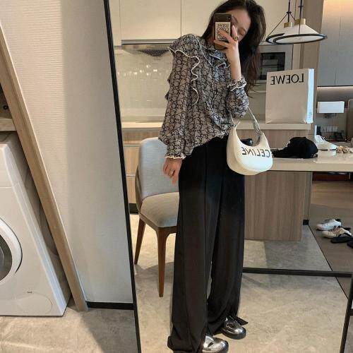 87315复古碎花衬衫，女装衬衫，XTZ style