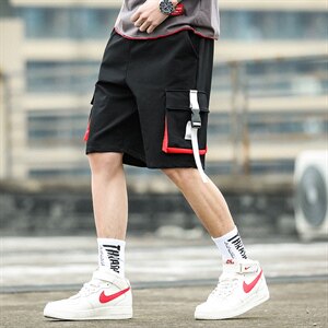 2021新款ins百搭工装短裤男休闲宽松五分裤KT03P35