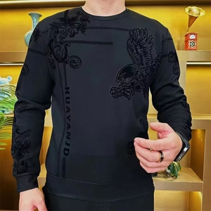 高质量男士25秋冬圆领抖音现货卫衣WY006-P45