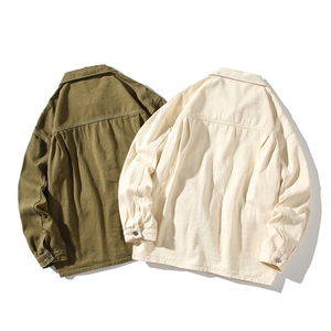 复古工装牛仔外套男ins高级感衣服春季百搭宽松休闲夹克JK891-P68图片
