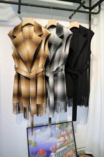 双面羊绒马甲，女装马夹，六月