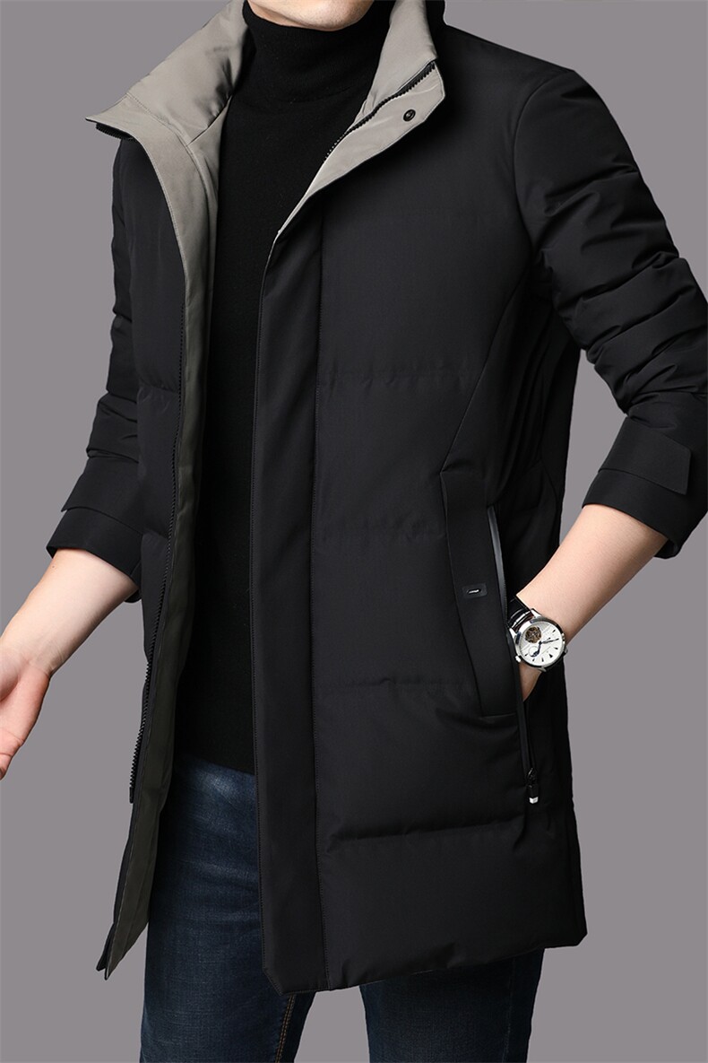 B19017钱塘2020-1冬季男士爆款羽绒服高端90白鸭绒P310,男装羽绒服,钱塘207-1