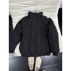 现货冬季美式休闲加厚雪山外套夹克立领纯色三防户外工装棉服，男装夹克，电商A486