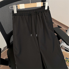春夏工装运动条纹伞兵裤男女款休闲宽松直筒阔腿潮牌长裤K25-P37，男装工装外套，星座308B-2