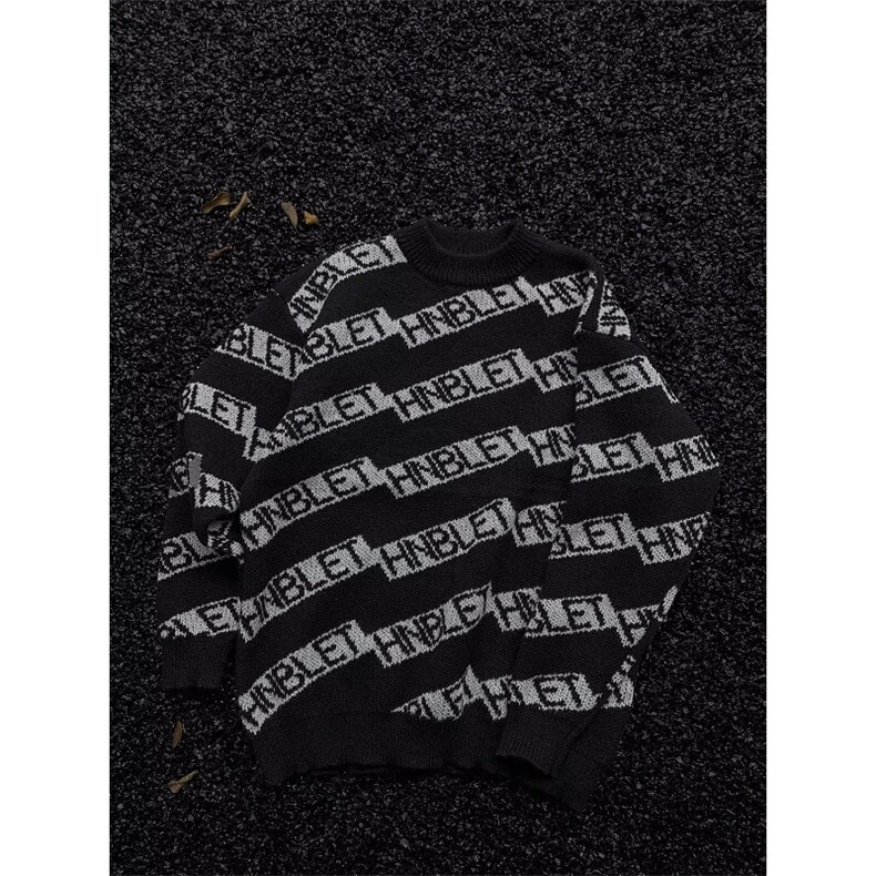 美式圆领毛衣男慵懒风休闲针织衫F5506P52,男装针织衫/毛衣,星座1116-2
