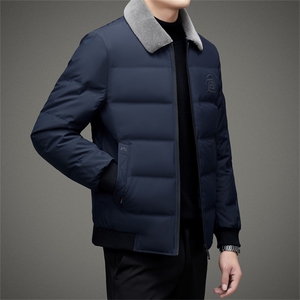 BAMJ-8915钱塘2020-2中年男士冬季厚款商务休闲翻领羽绒服P195图片