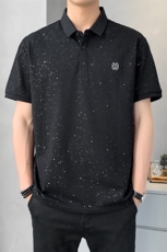 夏季短袖男刺绣满天星POLO衫T恤宽松休闲半袖上衣YD838-P40，男装Polo衫，星座310B-3
