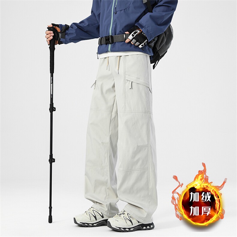 特批款A129-K985加绒P50单款P40冲锋裤防风防水在仓现货，男装卫衣，电商A129