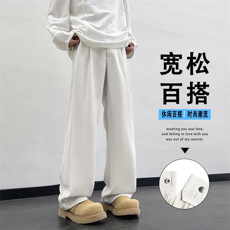 休闲卫裤男款简约时尚有型宽松直筒潮流运动裤K070特批38,男装休闲裤,星座718-1