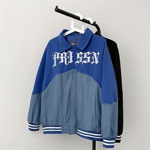 2024春季新款夹克棒球服潮牌时尚拼接款百搭休闲外套 W6924-P56图片