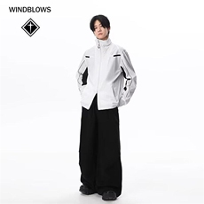 网图现货美式户外机能运动拼接防晒衣网眼透气外套男女RK15-P60，男装夹克，星座1005-4