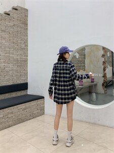 格子衬衣图片
