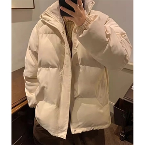 现货高品质美式高街冬季重磅三防加厚羽绒棉衣厚外套面包棉服图片