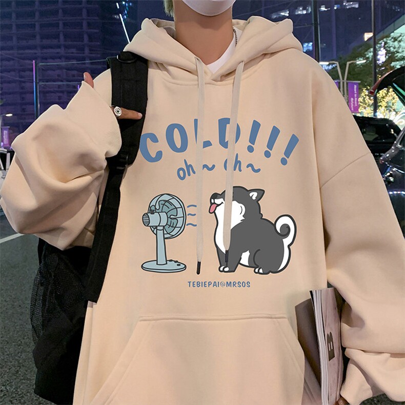 CM079连帽卫衣重磅纯棉休闲帽衫美式宽松卡通大码外套,女装短外套,星座304A