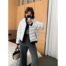 排骨棉服女短款冬季新款韩版时尚百搭加厚保暖外套，男装棉衣，星座1210-1