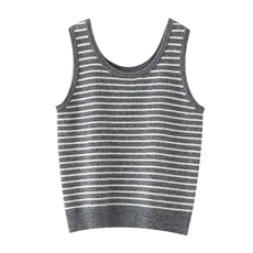 新款百搭斑马纹背心，童装儿童羊毛衫，冰晶童装