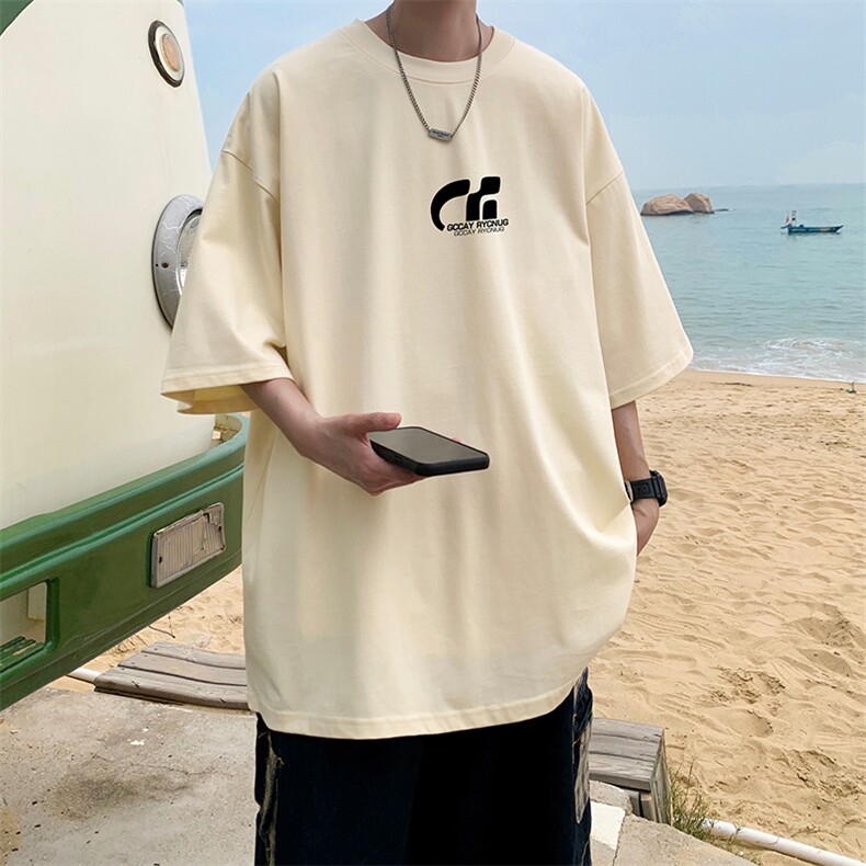 量大优 供视频 220克美式短袖t恤T3005得物直播有280克品质图片