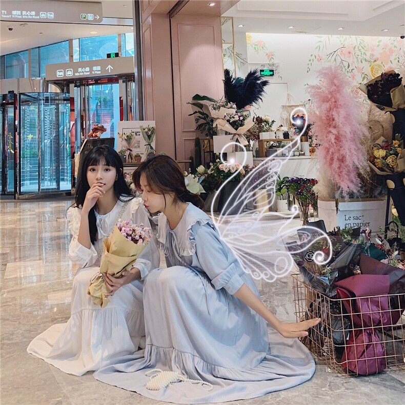 主推款，19新款小众超仙连衣裙8306- 850 p95 控 138图片