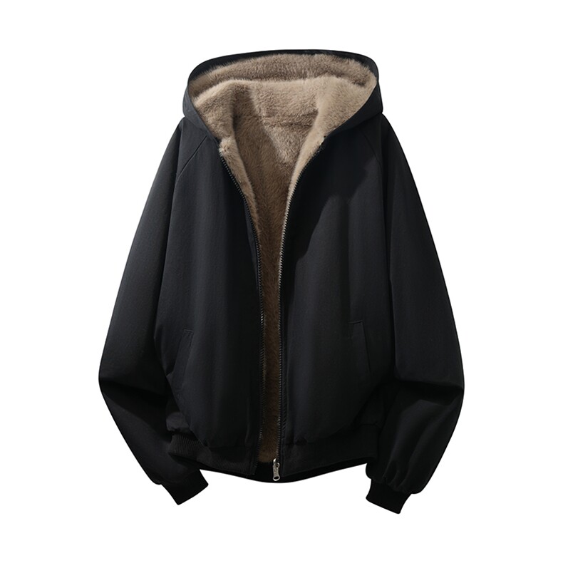 双面穿加绒坐山雕棉衣男xh169-特p90，男装棉衣，电商B367