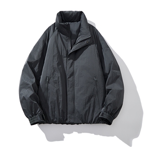 90白鸭绒男士短款立领羽绒服  D213-SW67-P365图片