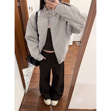 网图有货毛领哈灵顿棉服保暖上衣活页分割夹克棉衣男女A1217-P88，男装夹克，星座1505