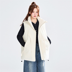 现货冬季马甲棉服得物二开跑量款棉衣男女同款C323-1-MY8881-P55图片