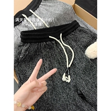 男女同款满天星冰丝速干休闲短裤百搭垂感宽松五分裤子DK160-P28，男装牛仔裤，电商A178